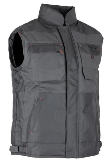 Bodywarmer de travail renforcé LMA Sable