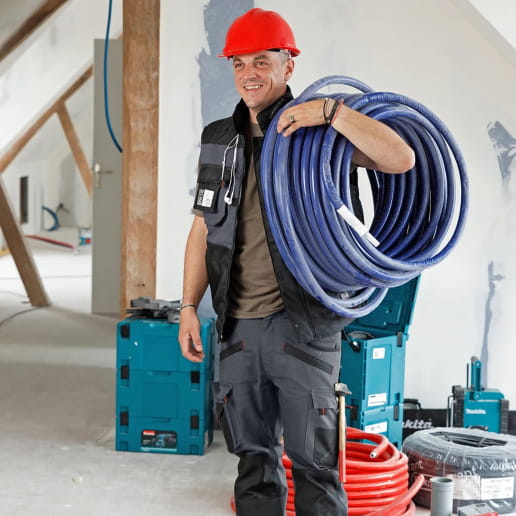 Bodywarmer de travail renforcé LMA Sable