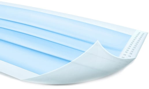 Boîte de 50 masques chirurgicaux jetables 3 plis PROMASK