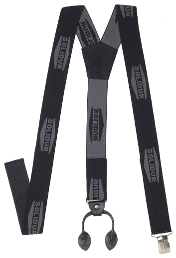 Bretelles à pinces ou à boutons SOLIDUR ACBR