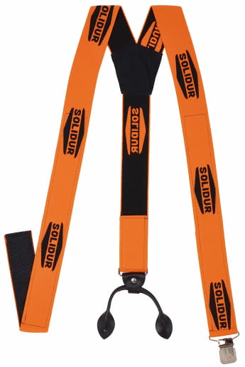 Bretelles à pinces ou à boutons SOLIDUR ACBR