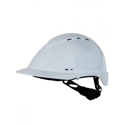 Casque de chantier aéré en ABS avec serrage par crémaillère SINGER SAFETY FORCE