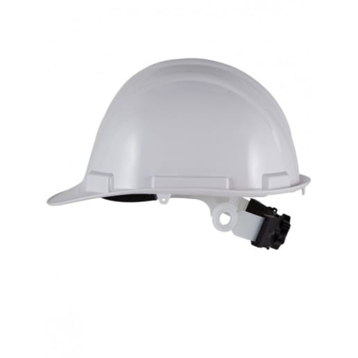 Casque de chantier blanc ABS SINGER SAFETY