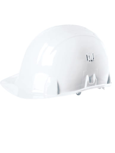 Casque de chantier avec aérations réglables Singer Safety Brennus