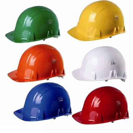Casque de chantier avec aérations réglables Singer Safety Brennus