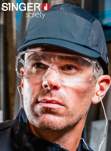 Casquette anti-heurt respirante avec visière courte Singer Safety ARNOLD