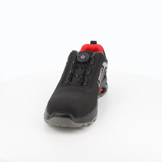 Chaussures de sécurité basses avec laçage rapide et semelle ultra-confort Singer Safety SPA S3S FO SR ESD