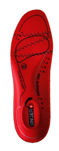 Chaussures de sécurité basses avec laçage rapide et semelle ultra-confort Singer Safety SPA S3S FO SR ESD