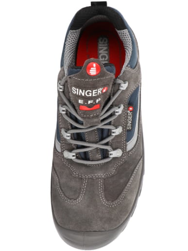 Chaussures de sécurité basses en croûte de velours Singer Safety ALBI S1PL FO SR