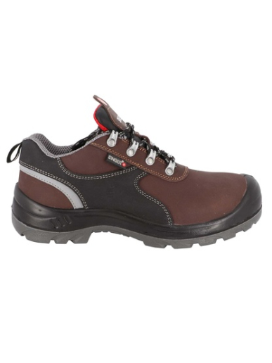 Chaussures de sécurité basses en cuir pleine fleur Singer Safety TRANO S3L FO SR
