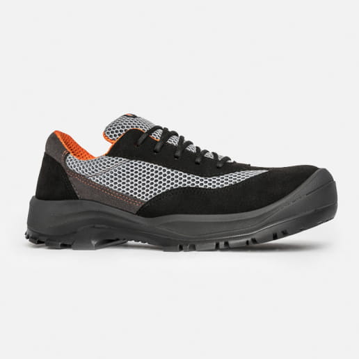 Chaussures de sécurité basses ou hautes mixtes en microfibre 100% Metalfree S1P Parade Protection PACAYA/PARULO