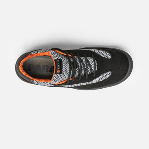 Chaussures de sécurité basses ou hautes mixtes en microfibre 100% Metalfree S1P Parade Protection PACAYA/PARULO