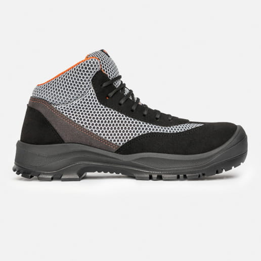 Chaussures de sécurité basses ou hautes mixtes en microfibre 100% Metalfree S1P Parade Protection PACAYA/PARULO