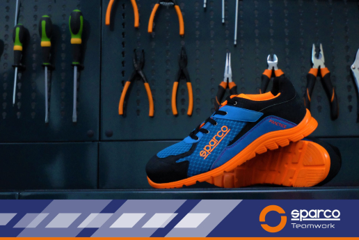 Chaussures de sécurité basses S1P SRC Sparco Teamwork Practice