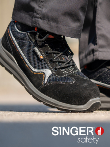 Chaussures de sécurité basses sans métal Singer Safety GENES S1PL FO SR