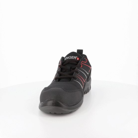 Chaussures de sécurité basses sans métal Singer Safety INDUSA S3S FO SR ESD