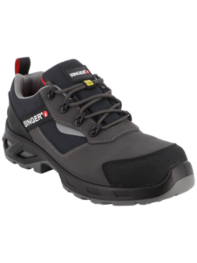 Chaussures de sécurité basses sans métal Singer Safety IRON S3S FO SR LG CI ESD