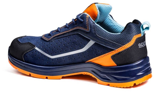 Chaussures de sécurité basses Sparco Teamwork Indy Meteor Gulf S1PS SR FO LG ESD