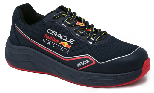 Chaussures de sécurité basses Sparco Teamwork Milton Red Bull / Mirage Gulf S1PS SR FO HRO SC ESD
