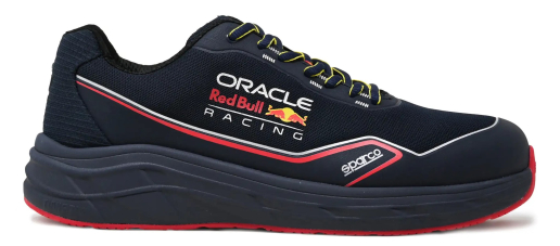 Chaussures de sécurité basses Sparco Teamwork Milton Red Bull / Mirage Gulf S1PS SR FO HRO SC ESD