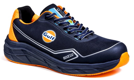 Chaussures de sécurité basses Sparco Teamwork Milton Red Bull / Mirage Gulf S1PS SR FO HRO SC ESD