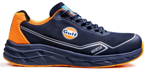 Chaussures de sécurité basses Sparco Teamwork Milton Red Bull / Mirage Gulf S1PS SR FO HRO SC ESD