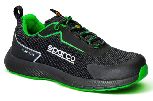 Chaussures de sécurité basses Sparco Teamwork Traction Fuji / Suzuka / Yuki / Sanyo S1PS SR FO HRO ESD