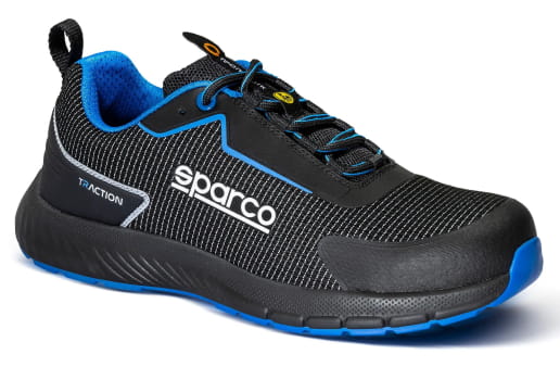 Chaussures de sécurité basses Sparco Teamwork Traction Fuji / Suzuka / Yuki / Sanyo S1PS SR FO HRO ESD