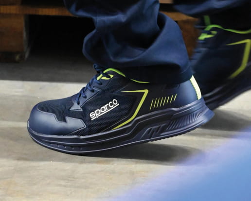 Chaussures de sécurité basses Sparco Teamwork Turbo Clamp / Flinger S1PS SR FO ESD