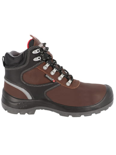 Chaussures de sécurité hautes cuir pleine fleur hydrofuge - SINGER ASTRO