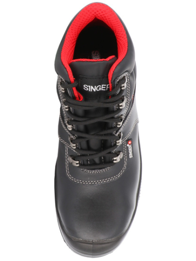 Chaussures de sécurité hautes en cuir hydrofuge Singer Safety LAURO S3L FO SR