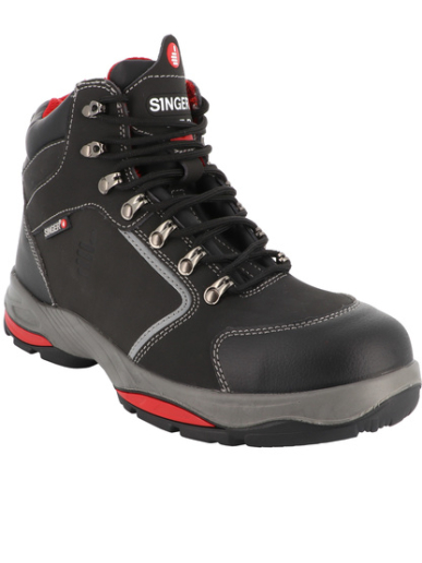 Chaussures de sécurité hautes en cuir hydrofuge Singer Safety MILAN S3L HRO FO SR