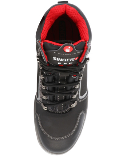 Chaussures de sécurité hautes en cuir hydrofuge Singer Safety MILAN S3L HRO FO SR