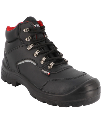 Chaussures de sécurité hautes en cuir hydrofuge Singer Safety TRIESTE S3 FO SR