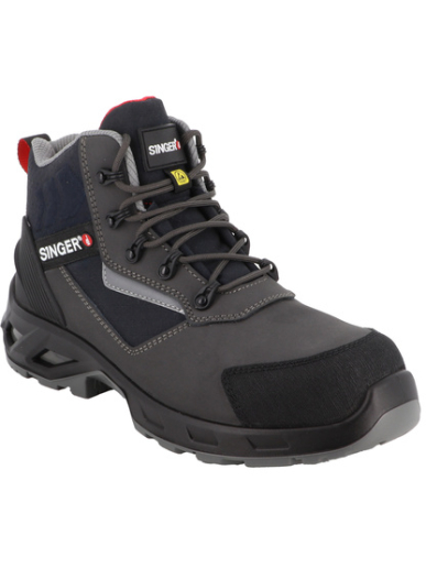 Chaussures de sécurité hautes sans métal Singer Safety TORK S3S FO SR LG CI ESD