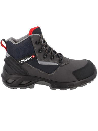 Chaussures de sécurité hautes sans métal Singer Safety TORK S3S FO SR LG CI ESD