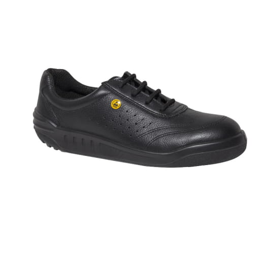 Chaussures de sécurité mixtes en cuir pleine fleur S1 Parade Protection JAGUAR