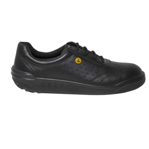 Chaussures de sécurité mixtes en cuir pleine fleur S1 Parade Protection JAGUAR