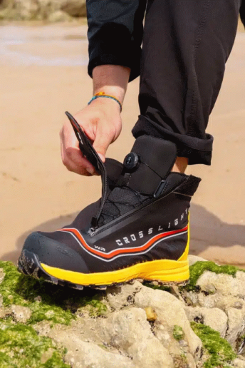 Chaussures de sécurité montantes avec laçage automatique S24 Skincross S7L SC HRO FO SR