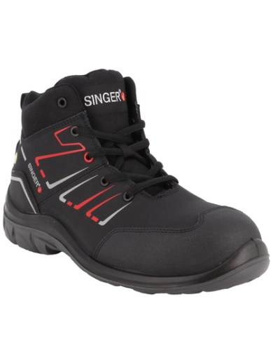 Chaussures de sécurité montantes sans métal Singer Safety INDUSO S3S FO SR ESD