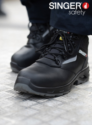 Chaussures de sécurité montantes Singer Safety OBSID S3S FO SR LG CI ESD