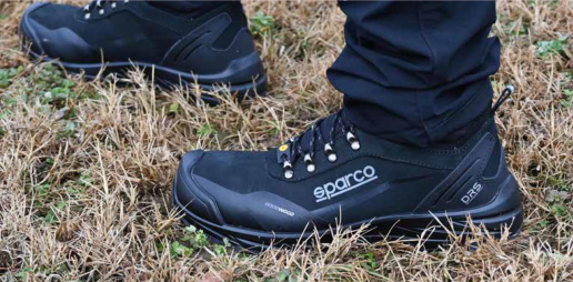 Chaussures de sécurité montantes Sparco Teamwork Goodwood Dell S7S SR FO HRO HI CI SC ESD