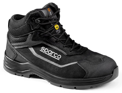 Chaussures de sécurité montantes Sparco Teamwork Indy-H Oscar / Juri S3S SR FO LG ESD