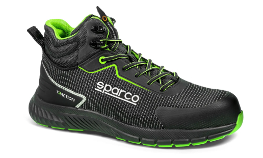 Chaussures de sécurité montantes Sparco Teamwork Traction-H Naoki S3S SR FO HRO ESD