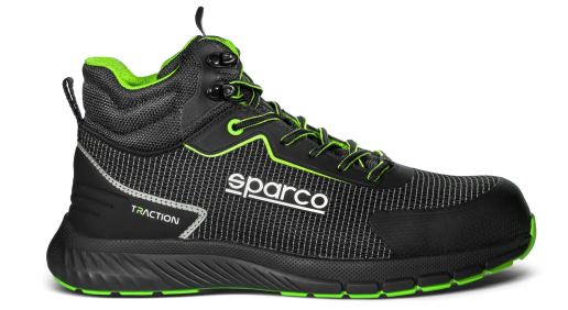 Chaussures de sécurité montantes Sparco Teamwork Traction-H Naoki S3S SR FO HRO ESD