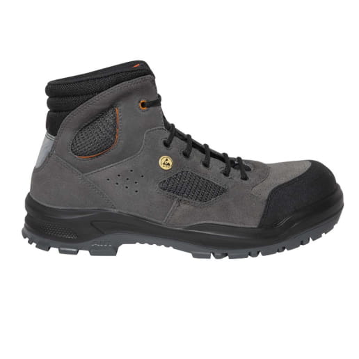 Collection de chaussures de sécurité en cuir croûte de velours 100% Metalfree S1P Parade Protection