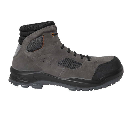 Collection de chaussures de sécurité en cuir croûte de velours 100% Metalfree S1P Parade Protection