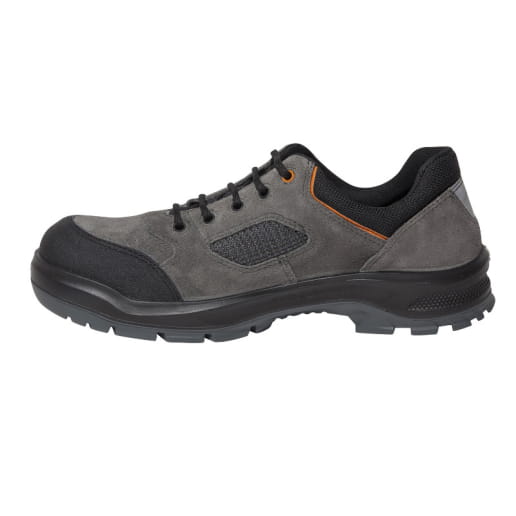 Collection de chaussures de sécurité en cuir croûte de velours 100% Metalfree S1P Parade Protection