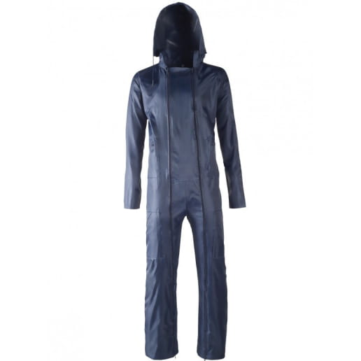 Combinaison de pluie souple Polyester / PVC bleu marine Singer Safety VPLOSLOM