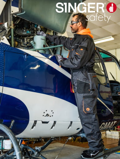 Combinaison de travail en polycoton Singer Safety CORDOUO